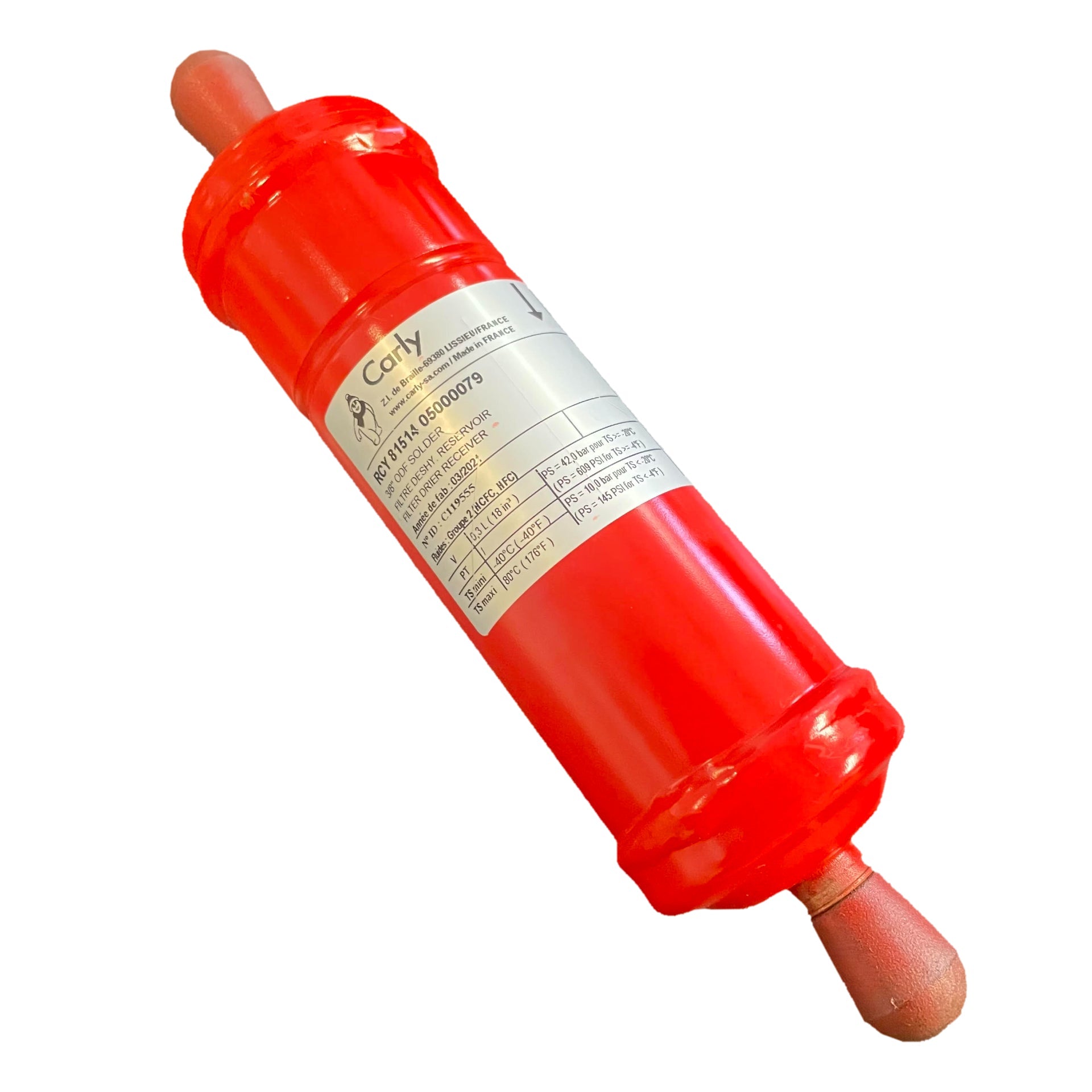 Torkfilter Reciver 3/8"S löd - Revidershoppen