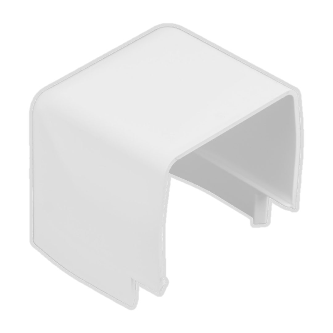 Esquina exterior Värmen® 80x60 mm blanco - 10 unidades/paquete