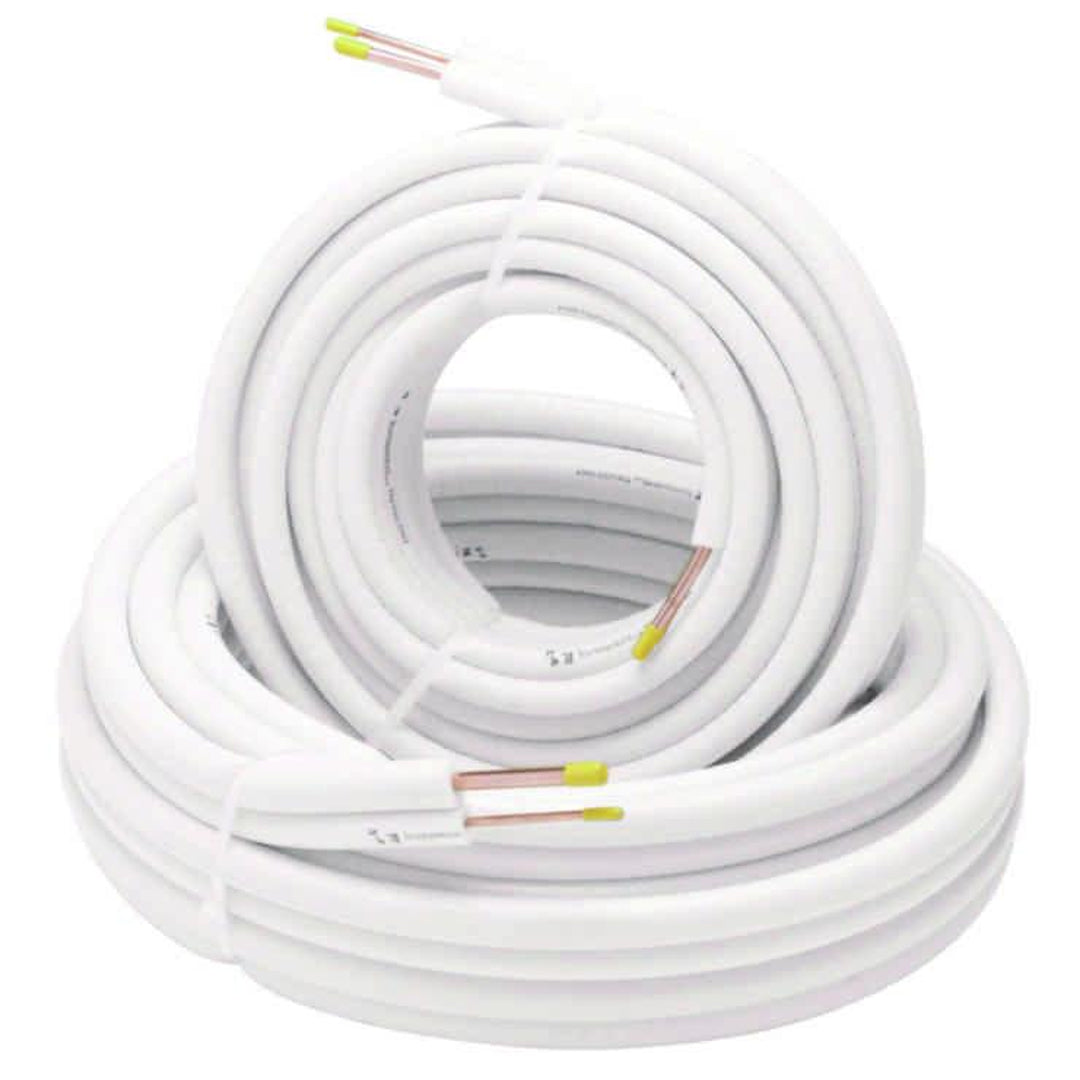 Tubo de cobre preaislado de 1/4 x 1/2 - 20 m