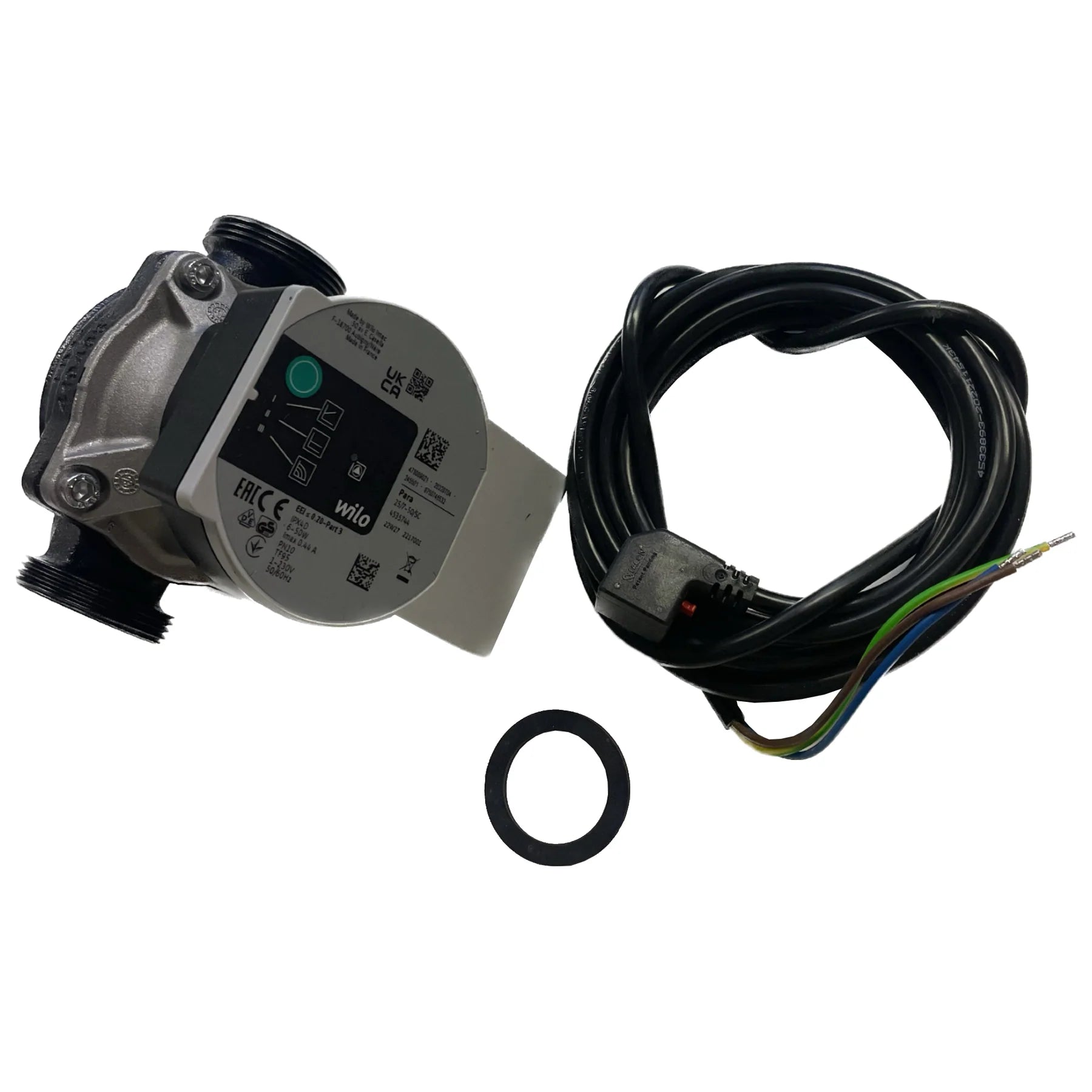 Bomba de circulación Wilo Para 25/7-50, 130 mm, compatible con IVT y BOSCH