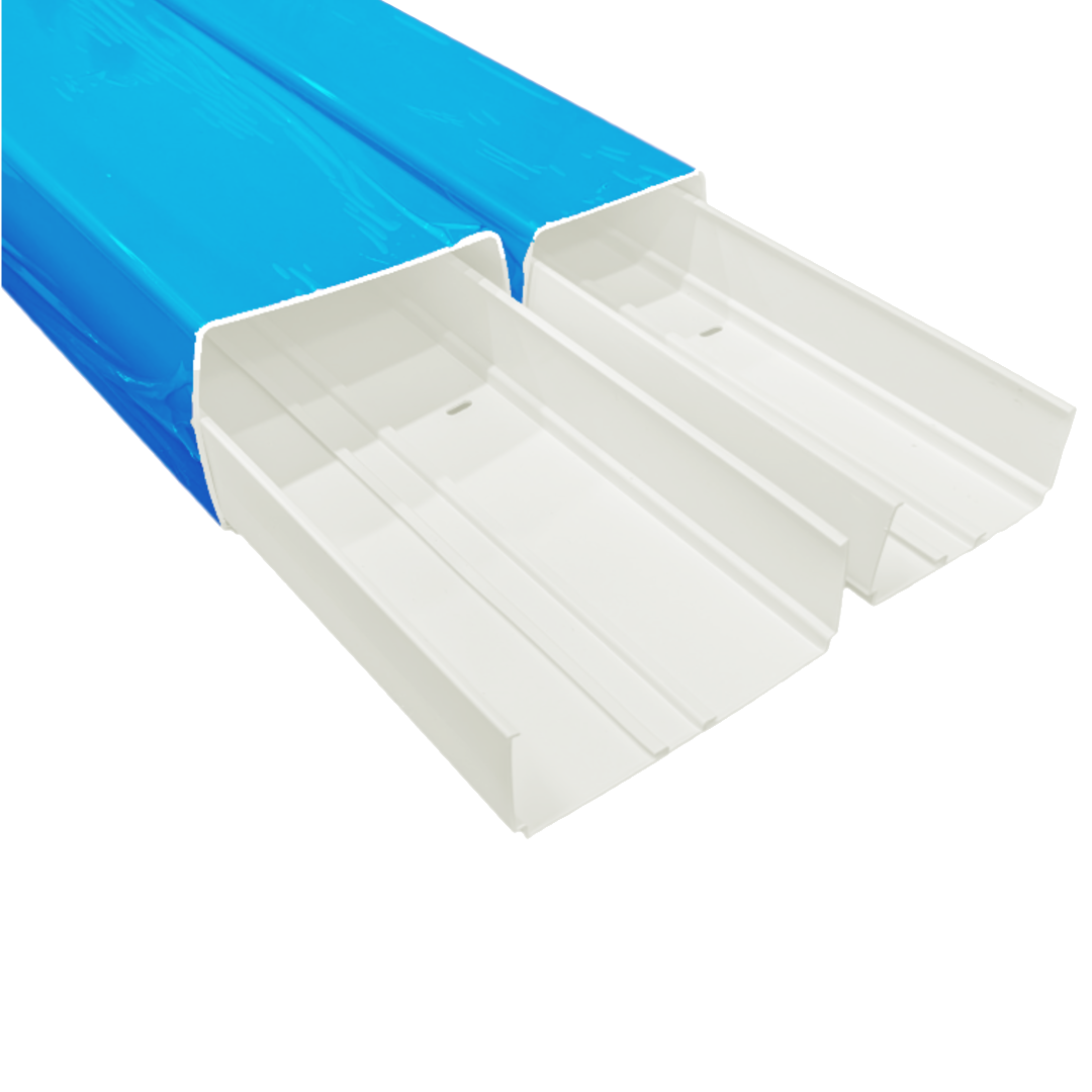 Värmen® Kanal 80x60 mm Vit - 24 meter